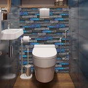 Decorazione per Parete - 12 Stucchi - Impermeabile - Autoadesivi - Effetto Pietra/Blocco di Pietra 3D - Facile da Installare - Ambientalmente Pieno - Decorazione per Parete