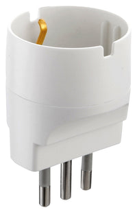 adattatore schuko 16a fig.9 bianco cod:ferx.36201
