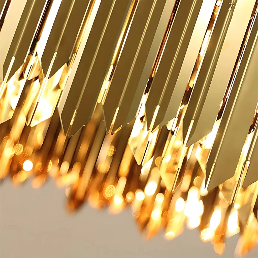Lampada APP1764-8CP Metal Gold