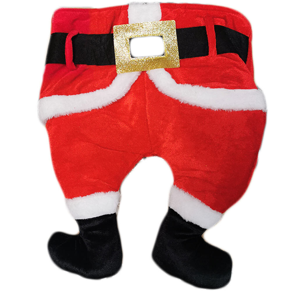 Cappello Natalizio per Albero e Testa Gambe Babbo Natale Puntale Addobbi Festivi