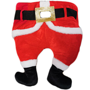 Cappello Natalizio per Albero e Testa Gambe Babbo Natale Puntale Addobbi Festivi