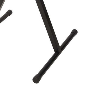 Supporto a Croce Tastiera Musicale in Metallo Pieghevole con Altezza Regolabile