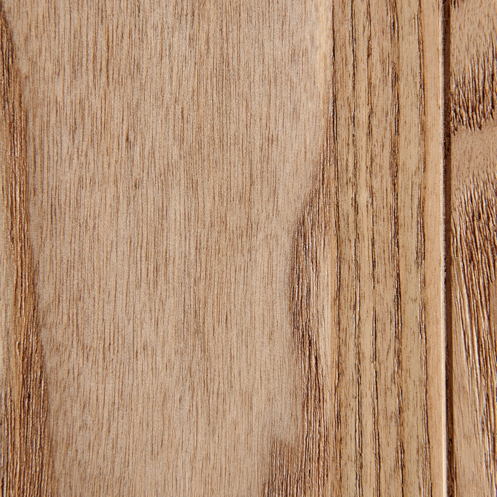 Consolle decorativa con 2 cassetti 74 cm in legno chiaro stile rustico