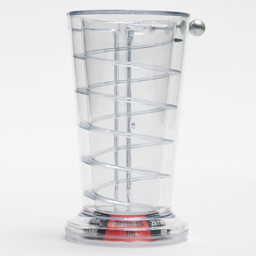 Gioco Alcolico Bicchiere Da Birra Pinball 470ml Flipper Feste Party Alcol Giochi