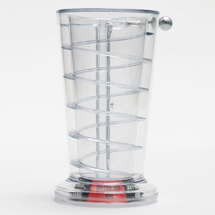 Gioco Alcolico Bicchiere Da Birra Pinball 470ml Flipper Feste Party Alcol Giochi