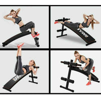 Panca Allenamento Addominali Pieghevole Regolabile Esercizi Palestra Fitness Cas