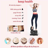 Stepper Allenamento Cardio Fitness Palestra Antiscivolo Movimento Verticale