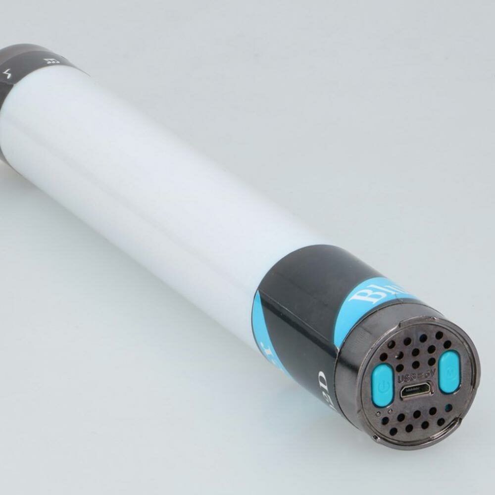 Mini Cassa Speaker a Torre Bluetooth Portatile con Effetti luce 48 LED USB MP3