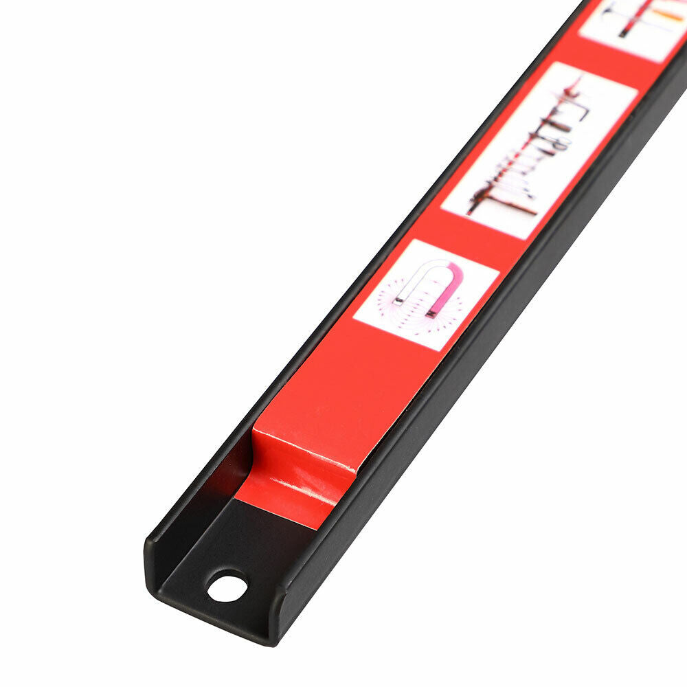 3pz Barra Magnetica Portautensili Supporto Porta Attrezzi Lavoro Coltelli 46cm