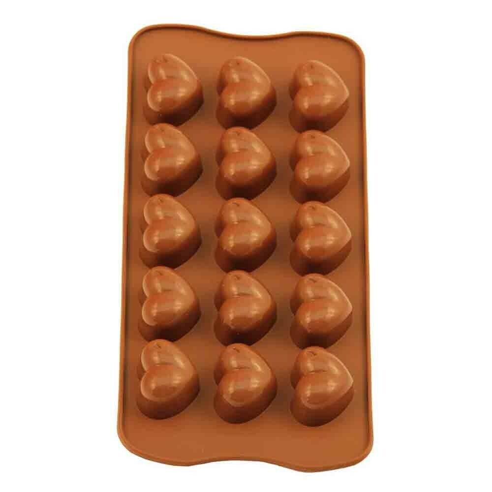 Formine Stampi In Silicone per Cioccolatini Dolci 8 Decori Pasticceria