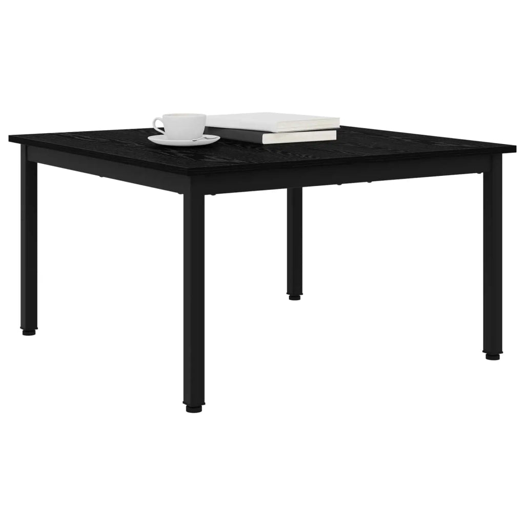 Tavolino da salotto Rovere Nero 80 x 80 x 45 cm 892578