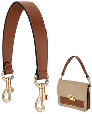 Fascia portachiavi da spalla 38 cm - Maniglie sostitutive - 28 mm Larghezza - Marrone - Tasca da braccio - Leggero e Durevole - Cinturino portachiavi