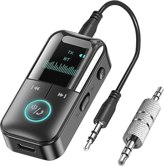 Adattatore Bluetooth senza fili - Trasmettitore e ricevitore Bluetooth 5.4 per TV, auto e dispositivi HiFi