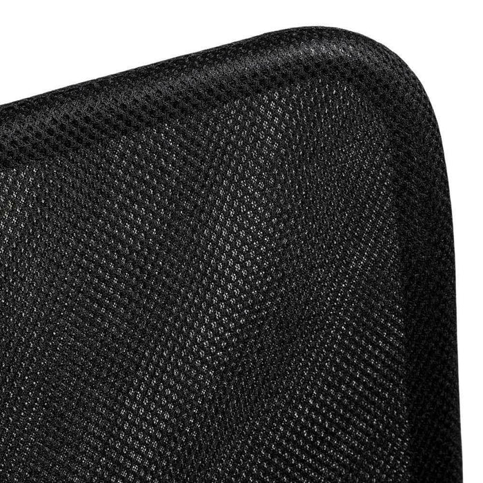 Sedia Scrivania Ufficio Cameretta Girevole Tessuto Rete Altezza Regolabile Nero