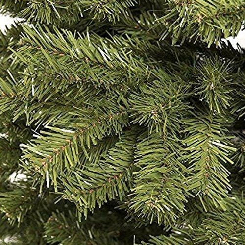 Albero di Natale 150 cm Pino Cuore d'oro Verde Folto 375 Rami Base a croce ferro