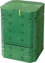 Compostatore Bio 600 per tutto l'anno (capacità netta 600 l per rifiuti di giardino e cucina con chiusura di riempimento e protezione dal vento)