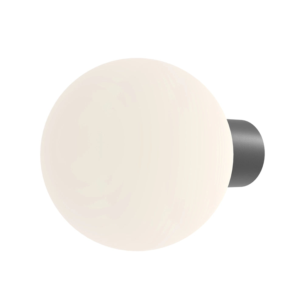 Lampada Da Parete Moderna Per Esterno Alluminio Nero 1 Luce E27 60W Ip54 A++