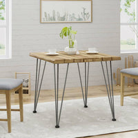 Set 4 Gambe Piedi Tavolo Pranzo Scrivania 71cm Metallo Design Moderno Grigio