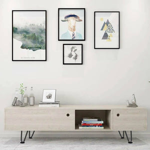 4x Gambe Piedi Tavolo Piedini Mobili Divano 15cm Metallo Design Moderno Grigio