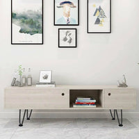 4x Gambe Piedi Tavolo Tavolino Mobili Sgabello 36cm Metallo Design Moderno Grigi