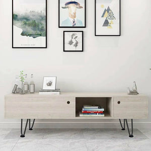 4x Gambe Piedi Tavolo Tavolino Mobili Sgabello 36cm Metallo Design Moderno Grigi