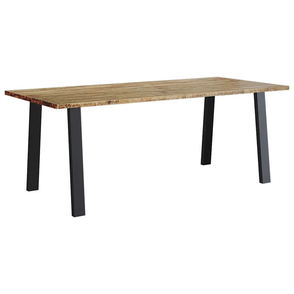Tavolo da Pranzo 200x90x75 cm in Legno Massello di Acacia 353299