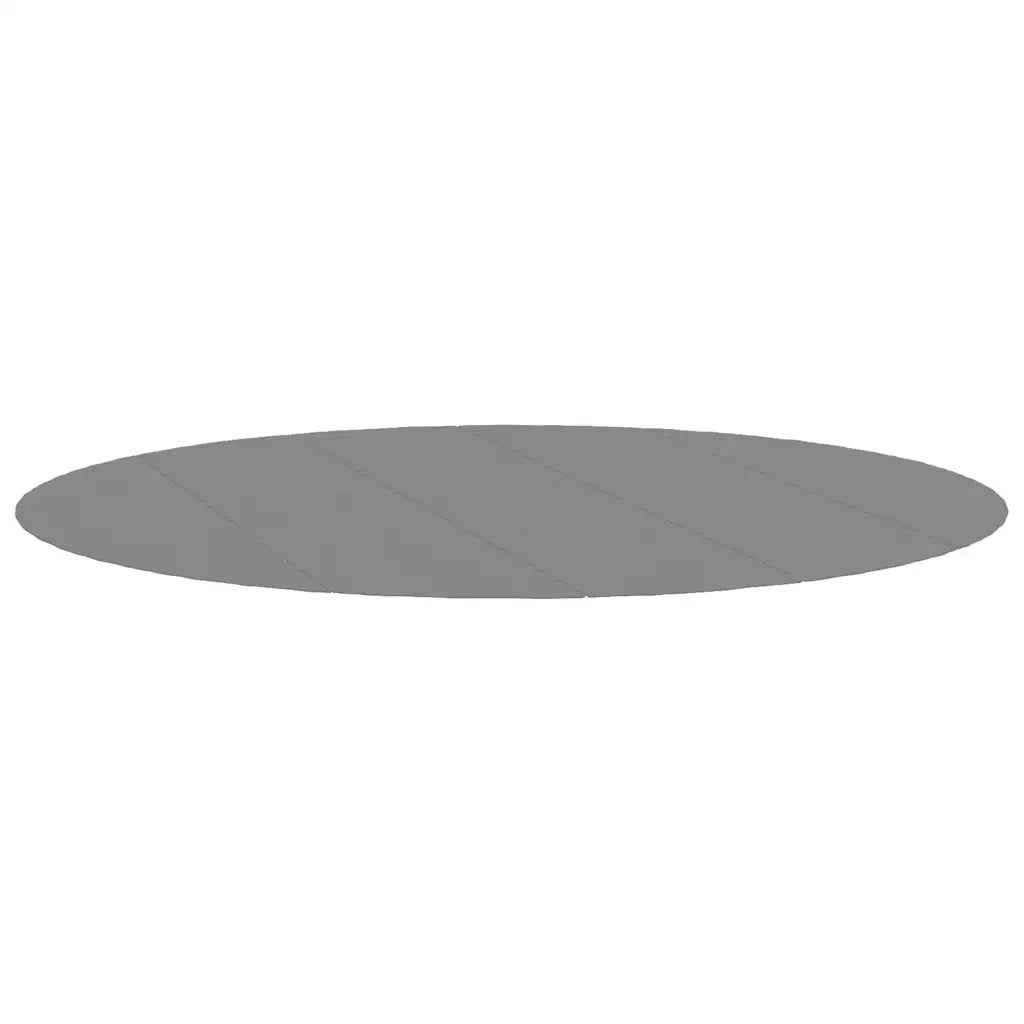 Telo Sotto Piscina Grigio Chiaro Ø550 cm Geotessile Poliestere 94230