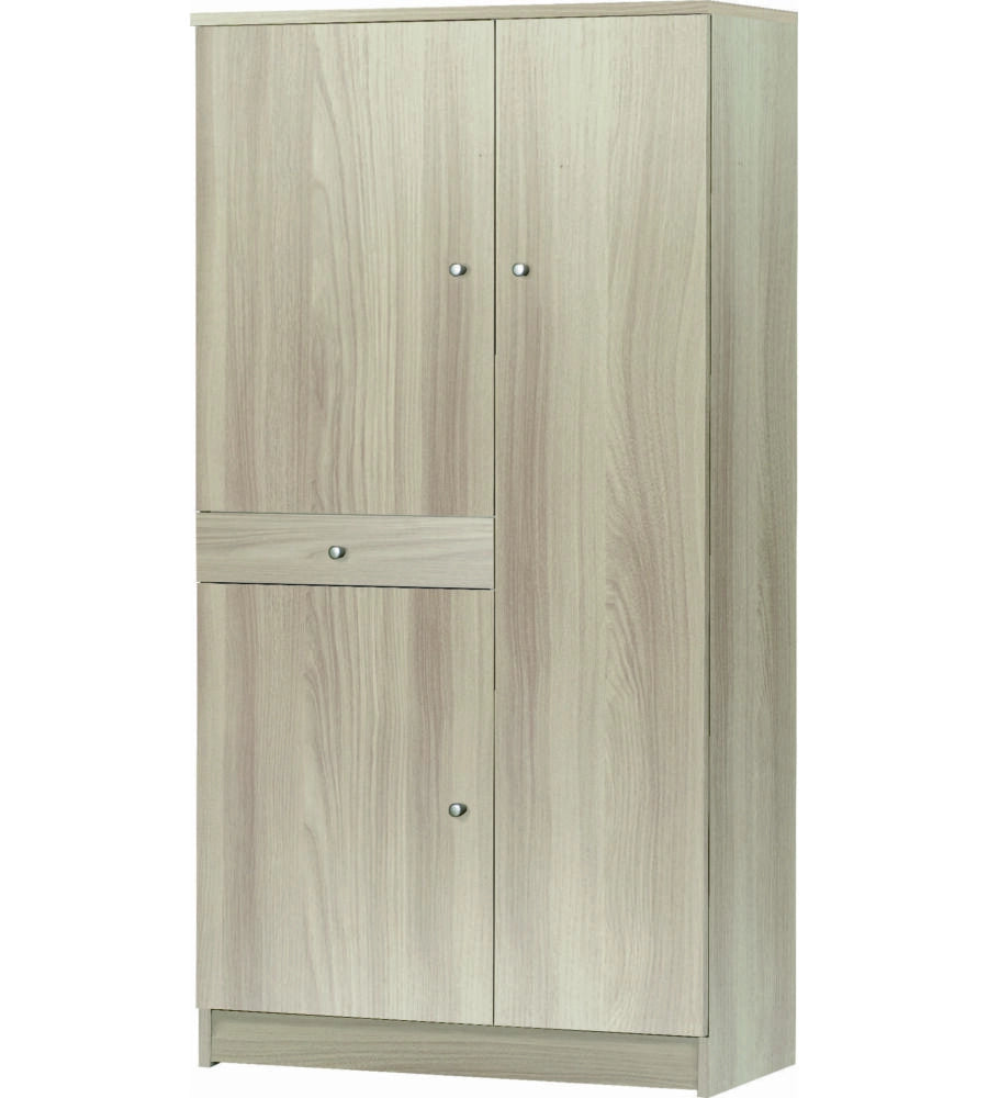 Mobile 3Ante 1Cassetti Olmo Chiaro 77X34X147 16Sp. - Sarmog