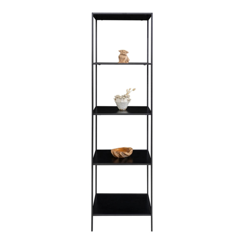 Libreria Vita, Nero, Metallo, 36x51x170 cm