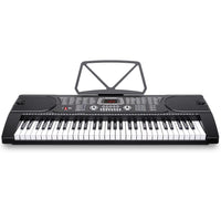Tastiera Musicale Pianola Elettronica 61 Tasti Pianoforte AUX MIcrofono