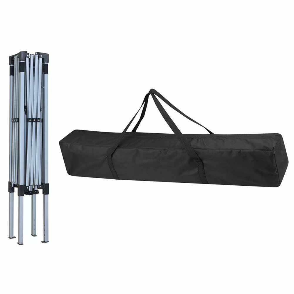 Gazebo 3x3 Pieghevole Impermeabile Richiudibile Fisarmonica Fiera mercato Blu