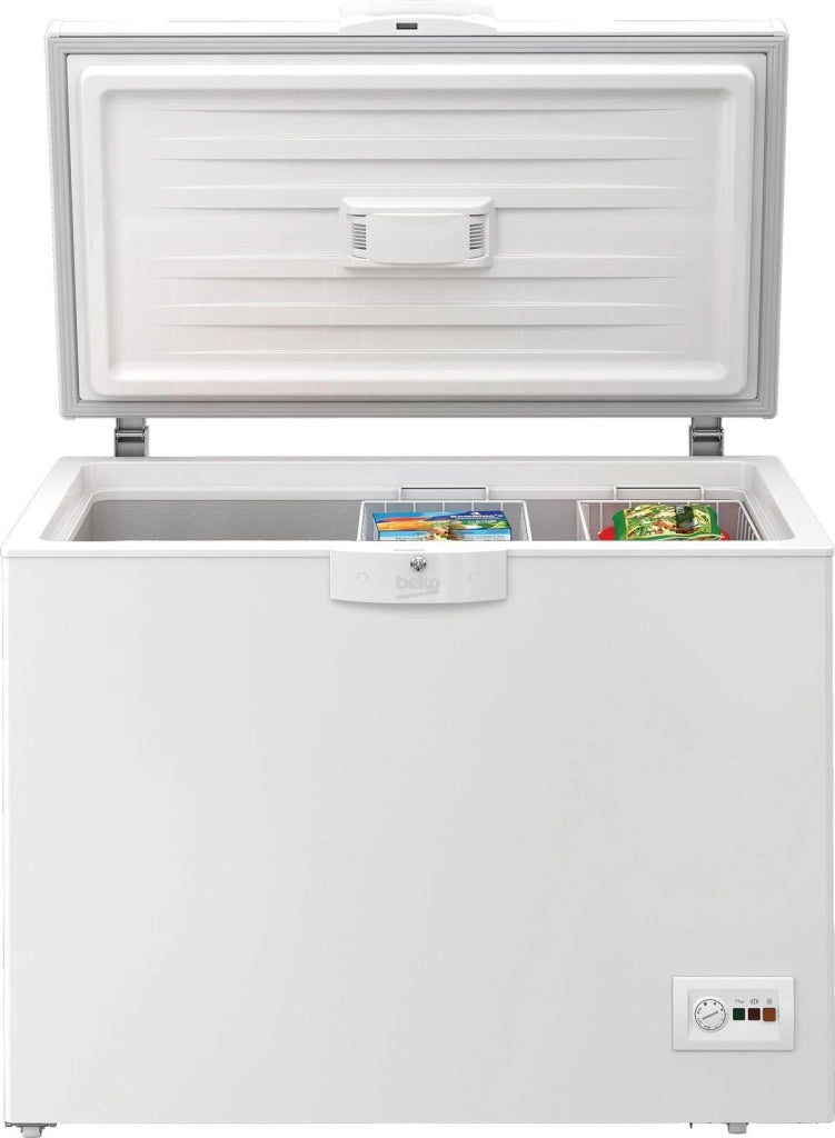 Beko HSM29540 Congelatore a Pozzo 298 L 86 cm Classe E 36 dB Statico Inverter colore Bianco
