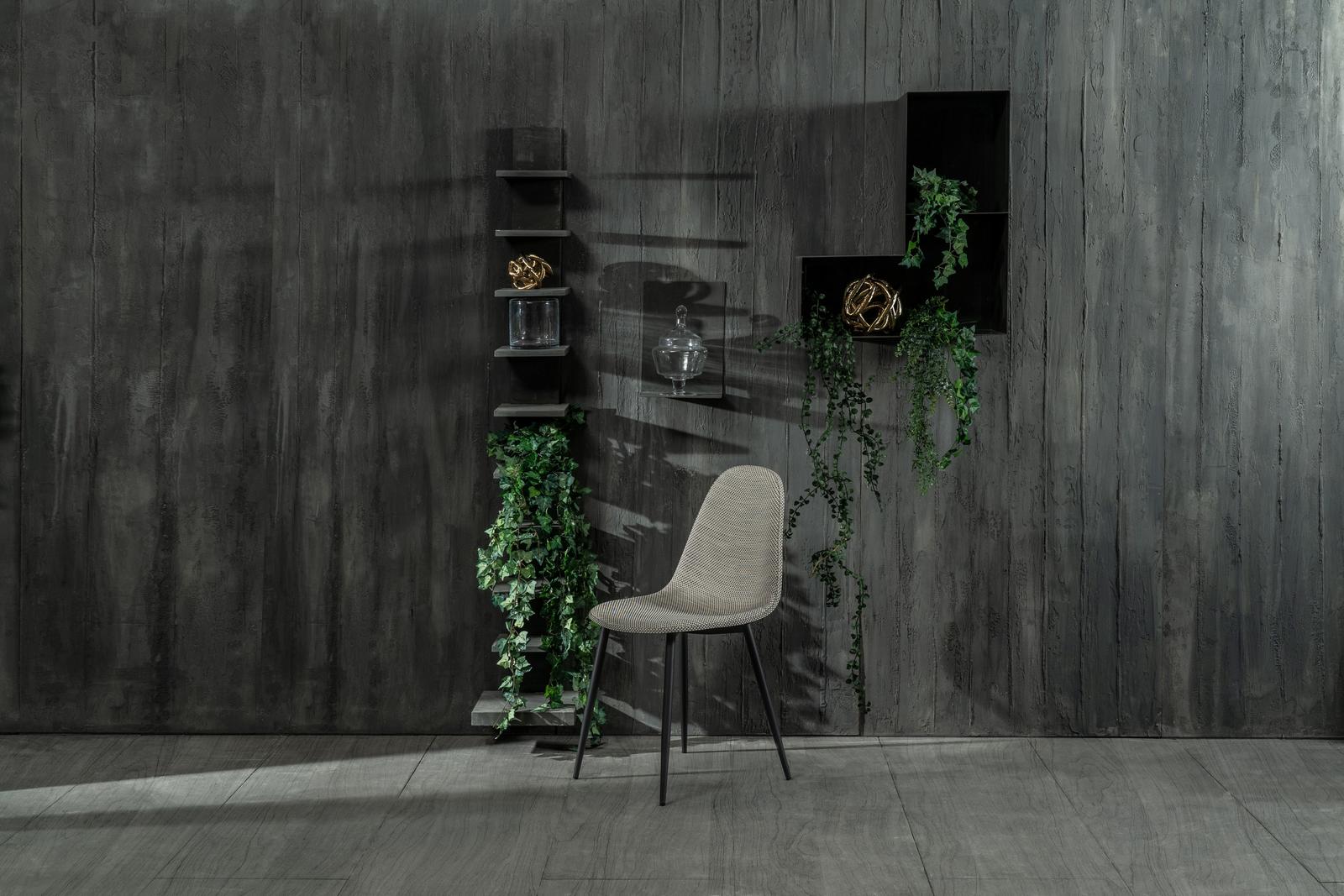 Set 4 Sedie 43x38xH86,5 cm in Similrattan Martina Beige