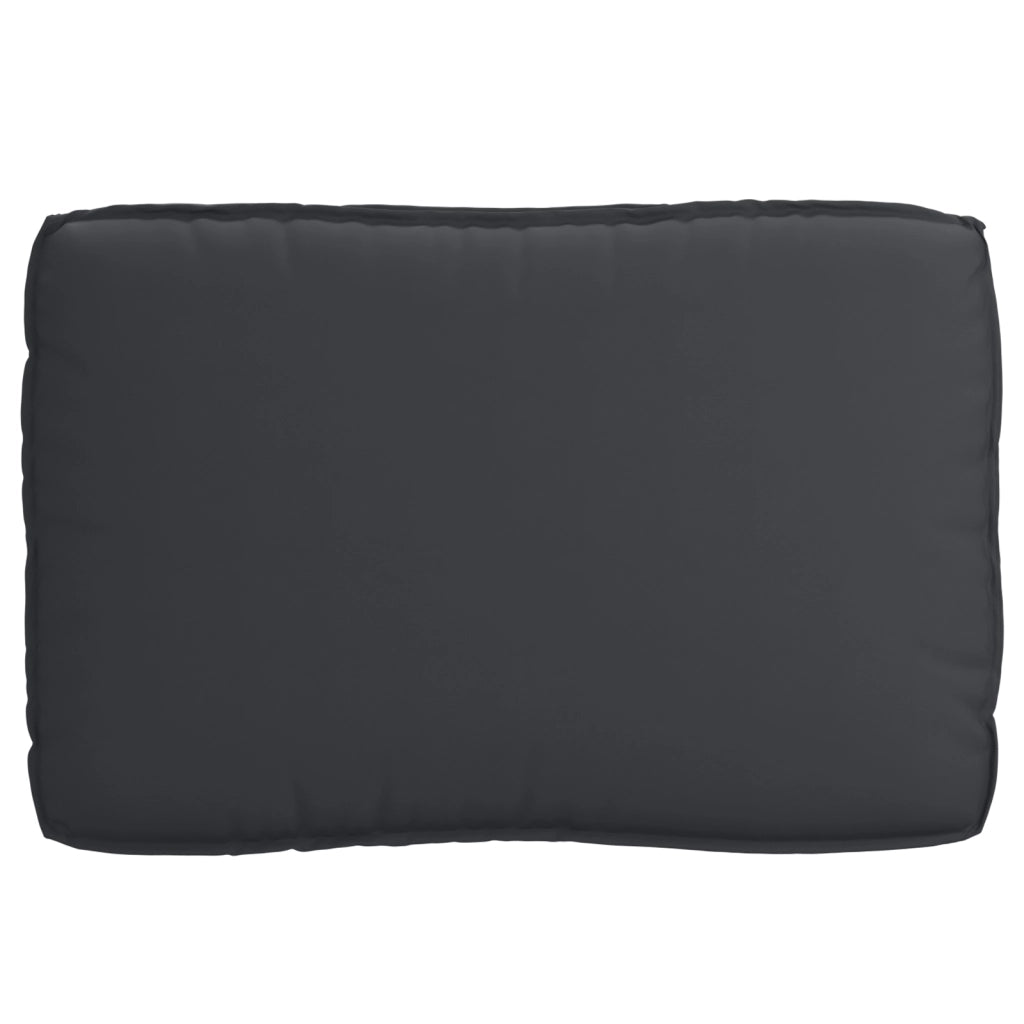 Cuscino per Pallet per seduta Nero 120x80x12 cm in tessuto Oxford