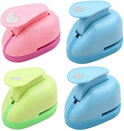 Pensieri Creativi 4 in 1 - Alta Qualità - Pensierino per Papier - Ideale per Scrapbooking - Materiale Duraturo in Plastica - Puntaspilli