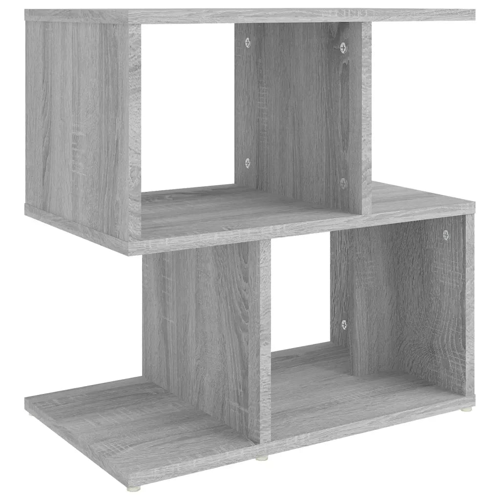 Comodino Grigio Sonoma 50x30x51,5 cm in Legno Multistrato 815830