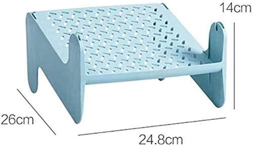 scarpiera Scarpiera per la casa Scarpiera Semplice in plastica impilabile per Uso Domestico Scarpiera a Strati Scaffale per Scarpe (Colore : Colore Giallo)