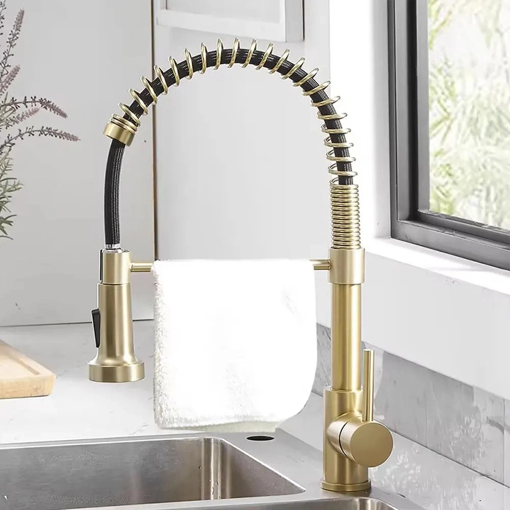 Rubinetto Da Cucina Rea Colin Brush Gold