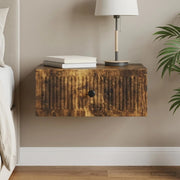 Armadio da Notte Rovere Fumo 49 x 34,5 x 20 cm 897945