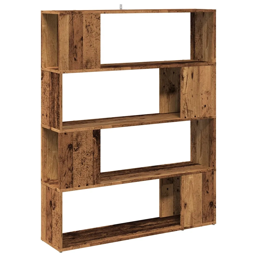Libreria/Divisorio in Legno Vecchio 100x24x124,5 cm 856744