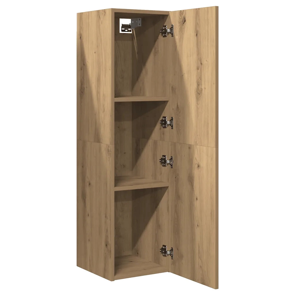 vidaXL Mobile TV Rovere Artigianale 30,5x30x110cm in Legno Multistrato