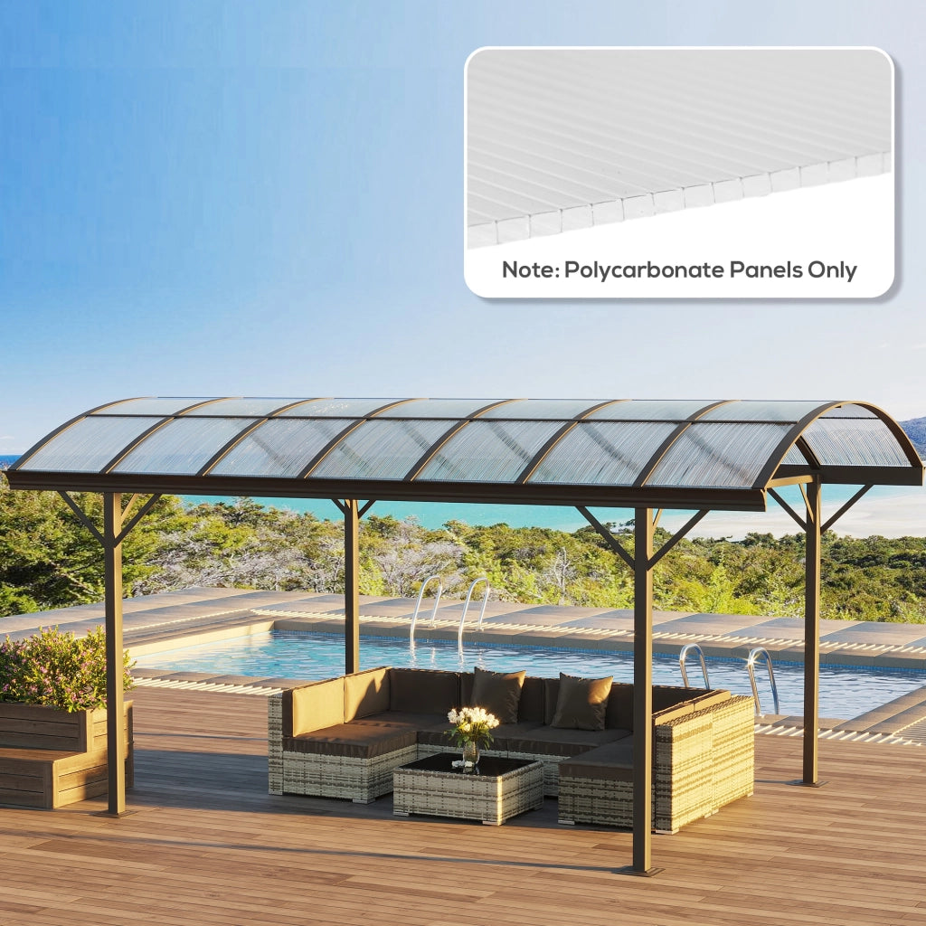 Pannello in policarbonato alveolare ¨C zephmum ¨C 4 mm 121x61 cm