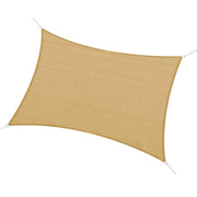 Tenda da sole rettangolare ¨C zephmum ¨C sabbia 300x400 cm con custodia