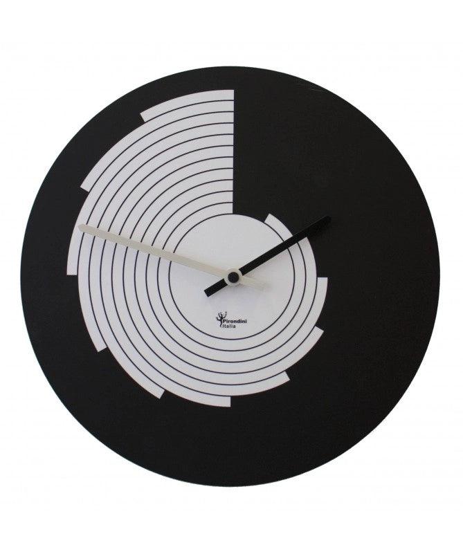 Orologio da parete Aurea con stampa in mdf Made in Italy