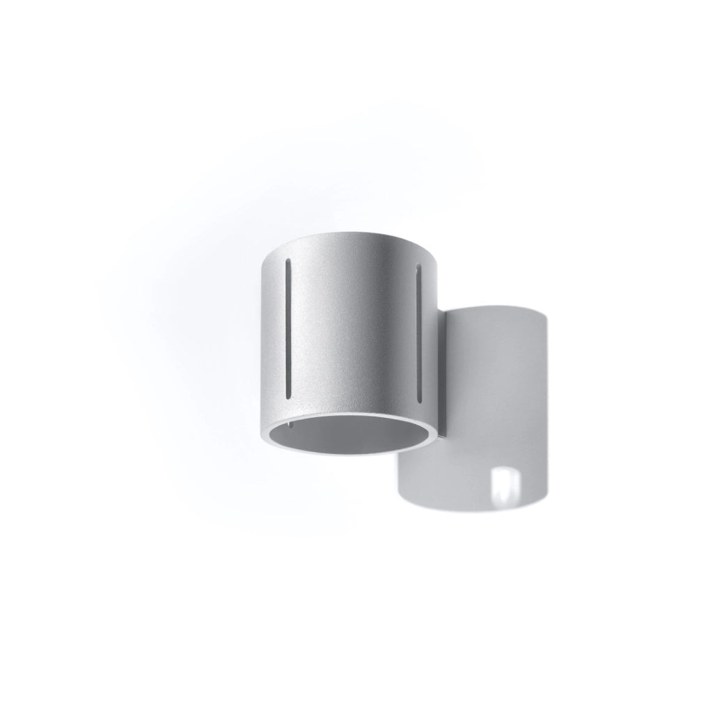 Applique Ramona grigio alluminio G9 Pure Lume PU.0354