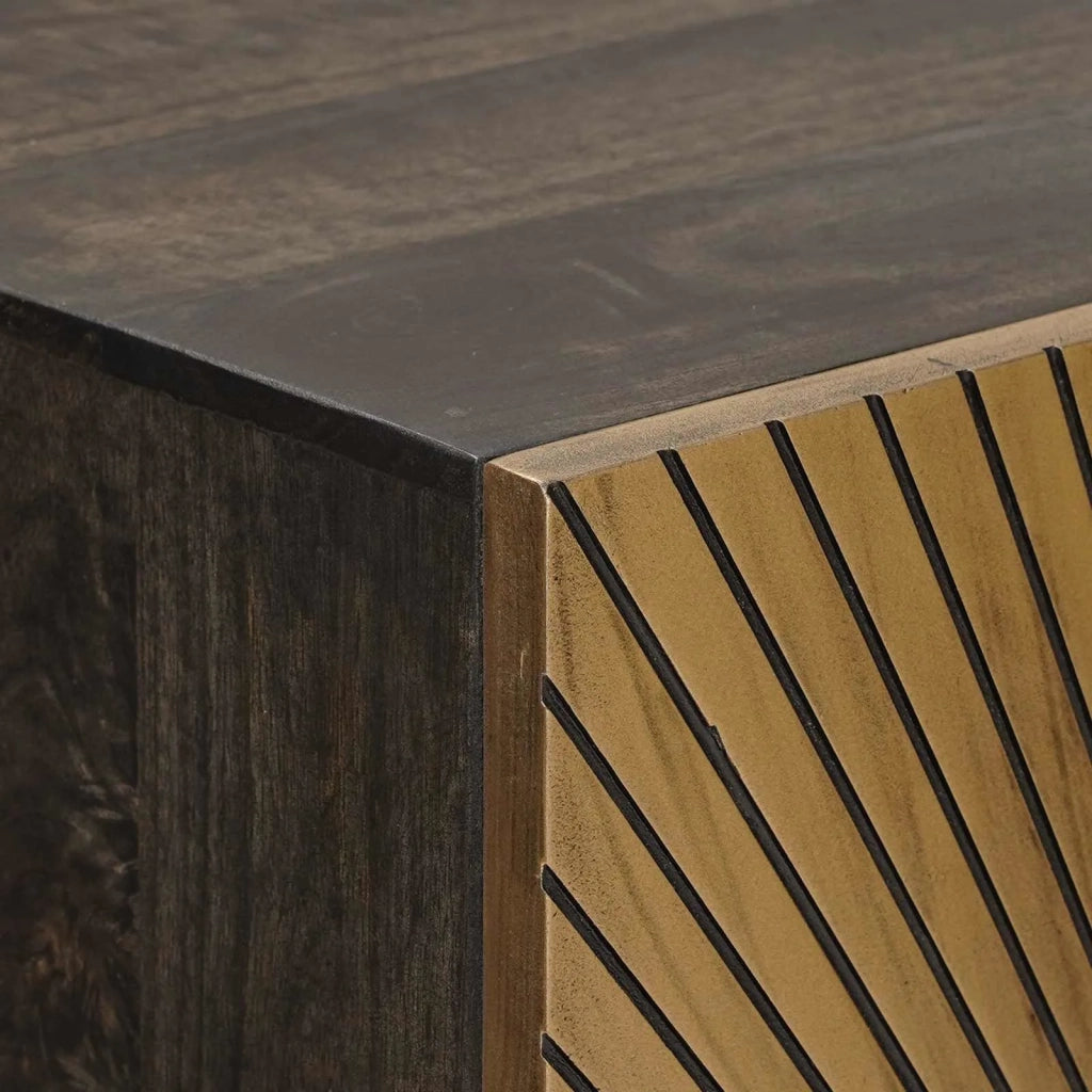 Credenza Ottone 53,5 x 30 x 95 cm 42020074