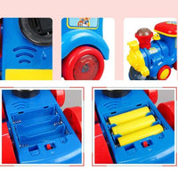Trenino Locomotiva Giocattolo Bambini con Fumo Vapore Luci e Suoni a Batteria