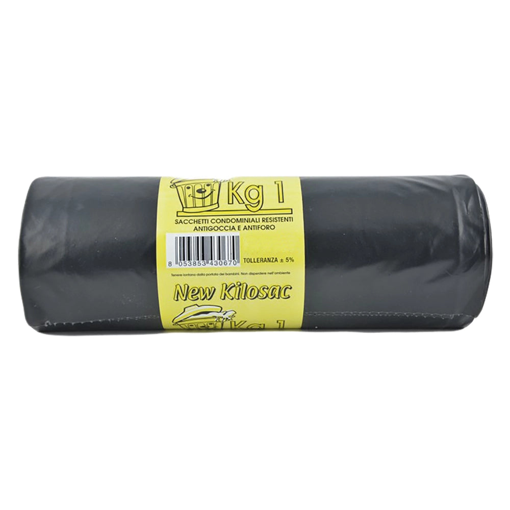 SACCHI PER NETTEZZA URBANA 'PESANTI' cm 120x130 - rt.1 kg - neri  - BricoGo