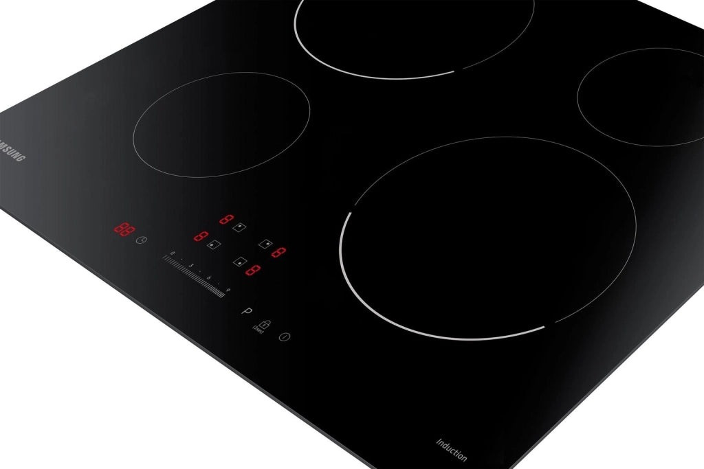 Samsung NZ64T3707AK Piano Cottura a Induzione Area Flex Zone Slide Touch Control Display LED 60 cm Nero