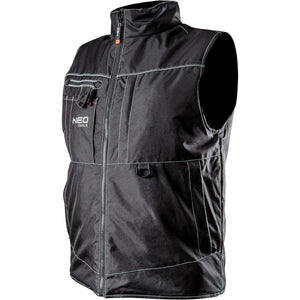 Topex 81-530-xl gilet da lavoro nvernale tg xl 56 cotone oxford